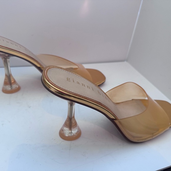 Giani Bini, size 12, gold dust clear heel. - Picture 7 of 8